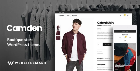 Camden – Boutique Store WordPress Theme